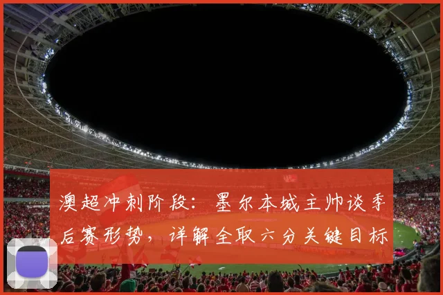 澳超冲刺阶段：墨尔本城主帅谈季后赛形势，详解全取六分关键目标与剩余赛程分析